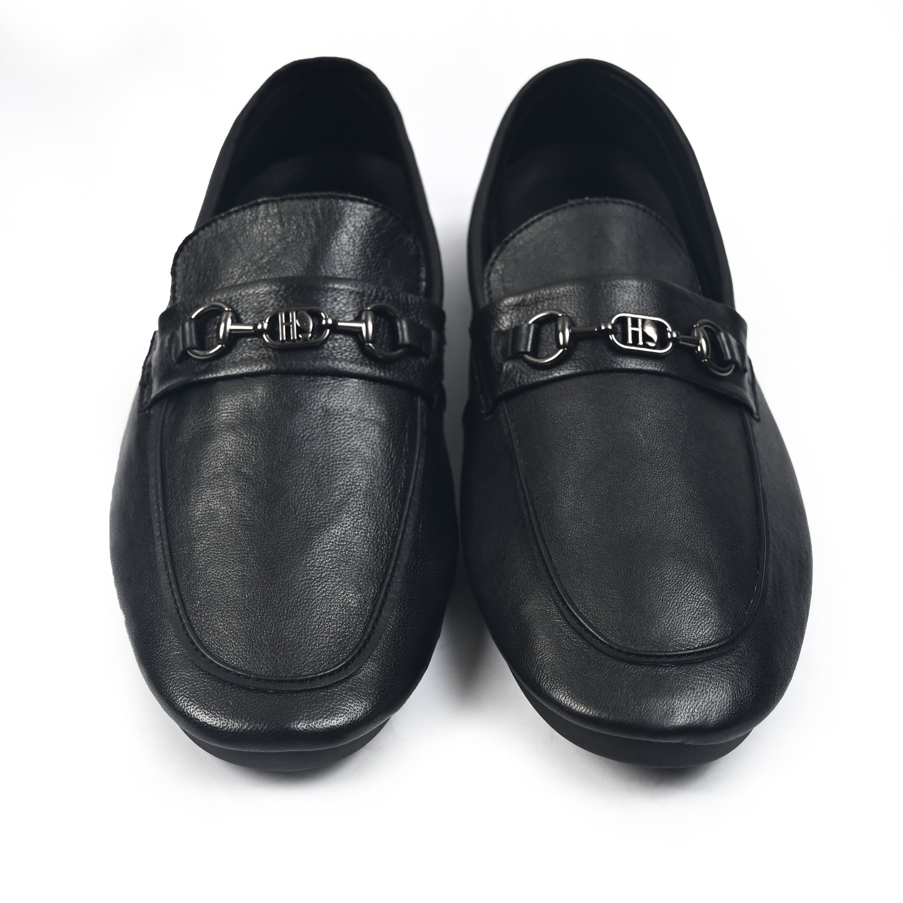 BLACK SHEEP LEATHER LOAFERS