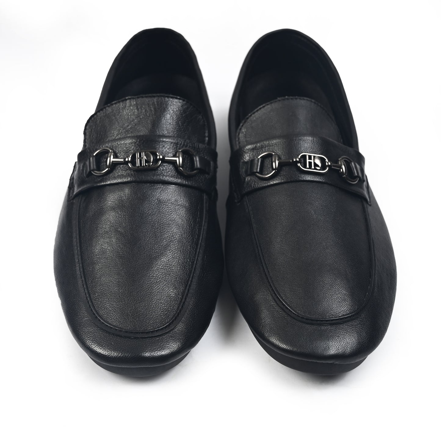 BLACK SHEEP LEATHER LOAFERS