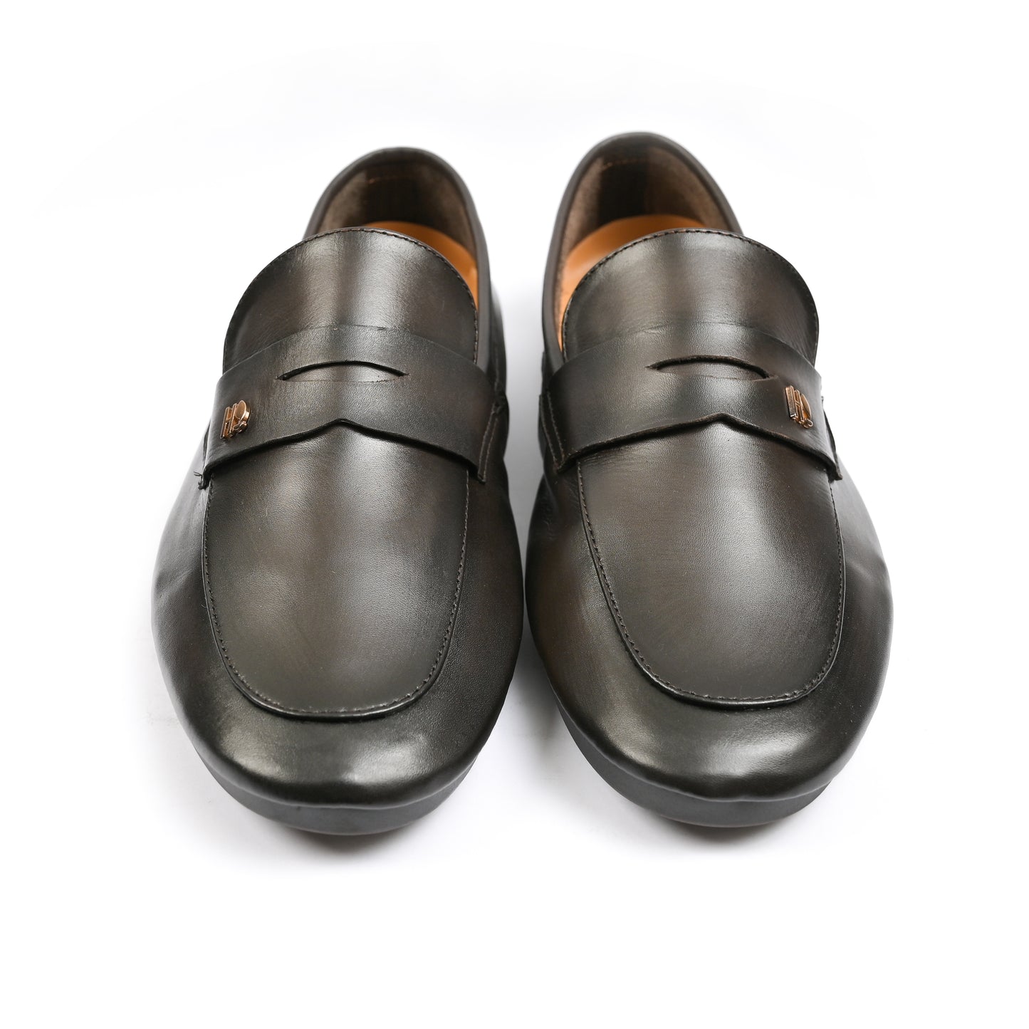 BROWN SOFT LEATHER LOAFERS