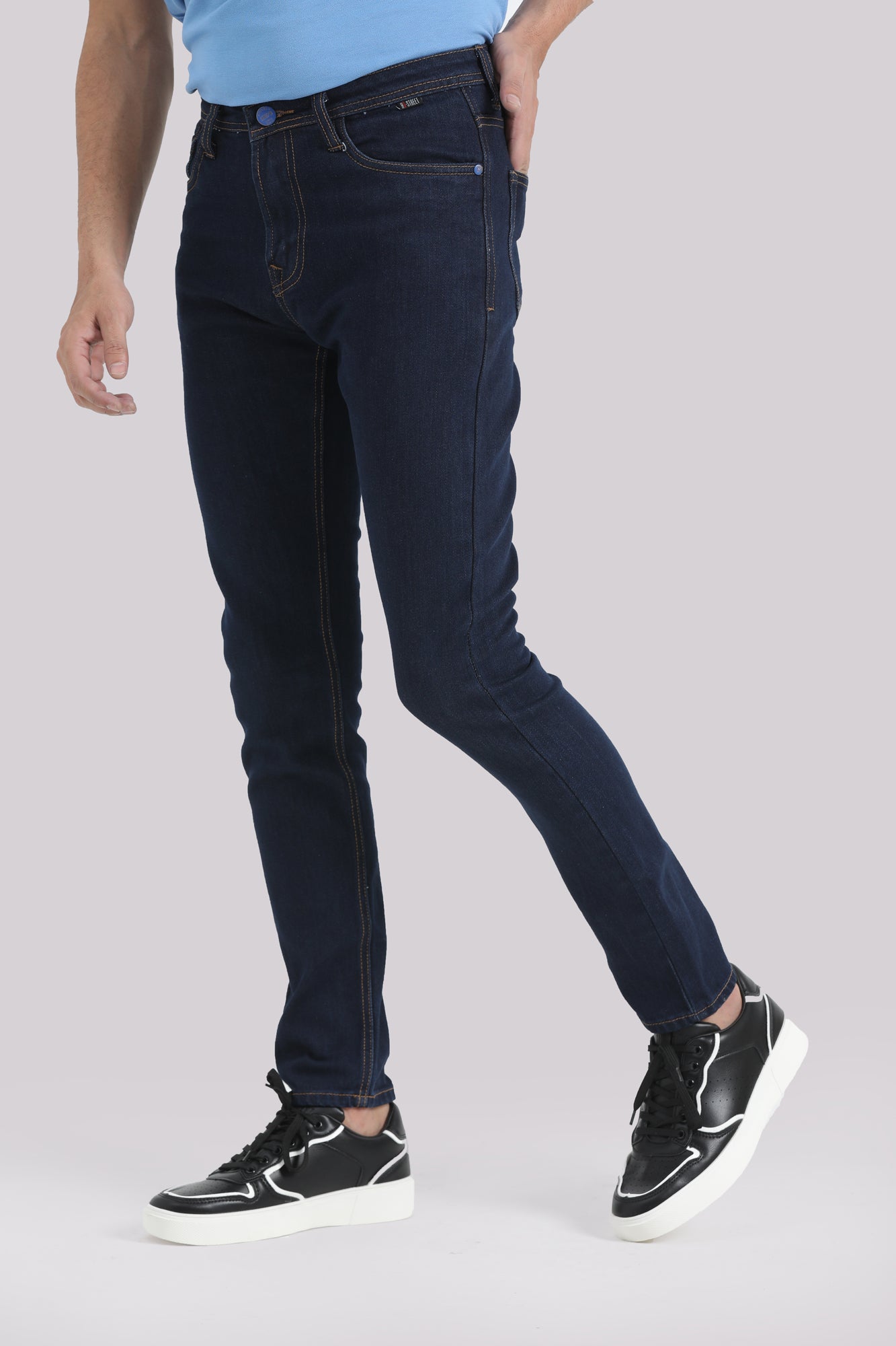 Blue Slim Fit Denim