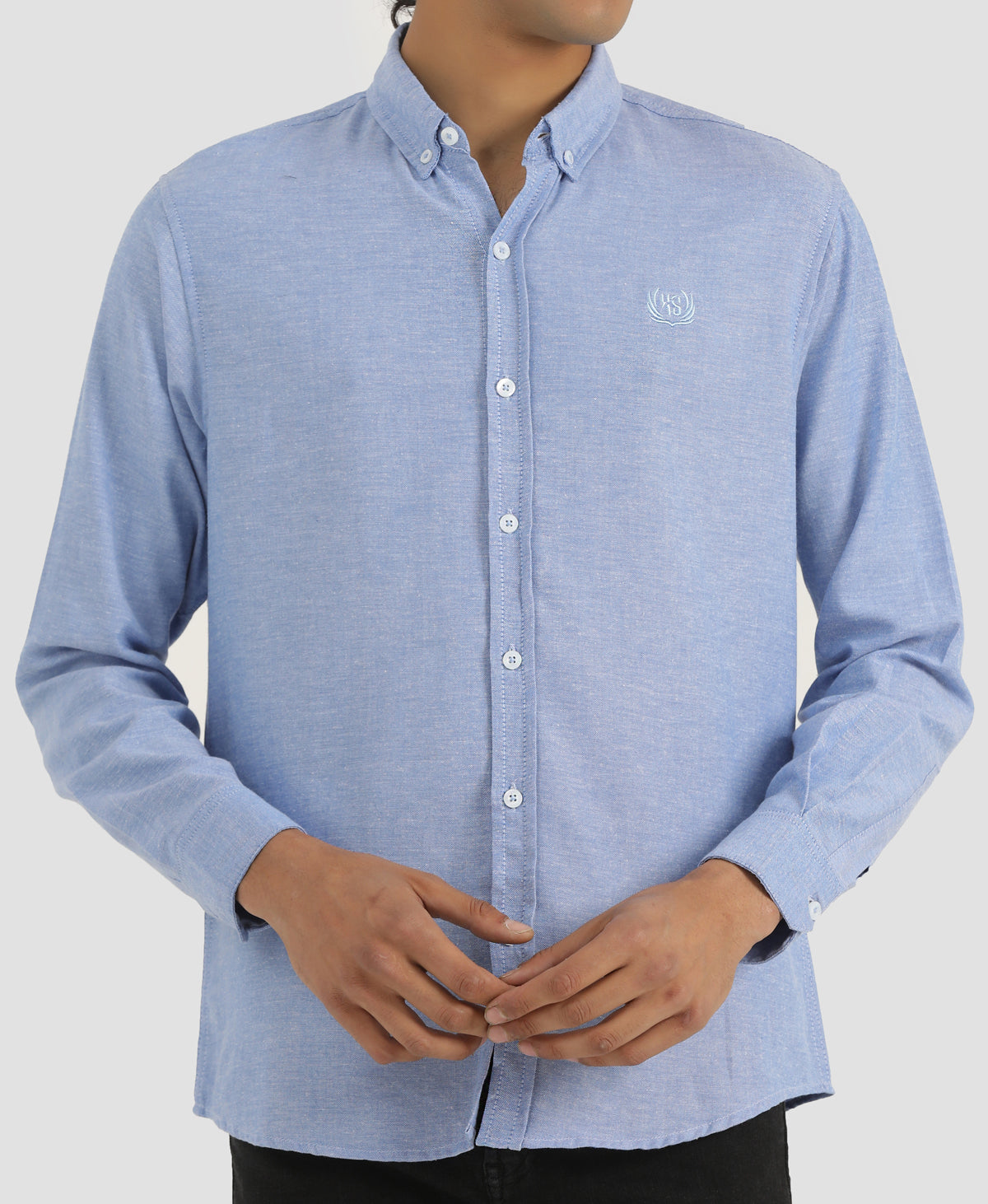 CHAMBRAY COTTON SHIRT