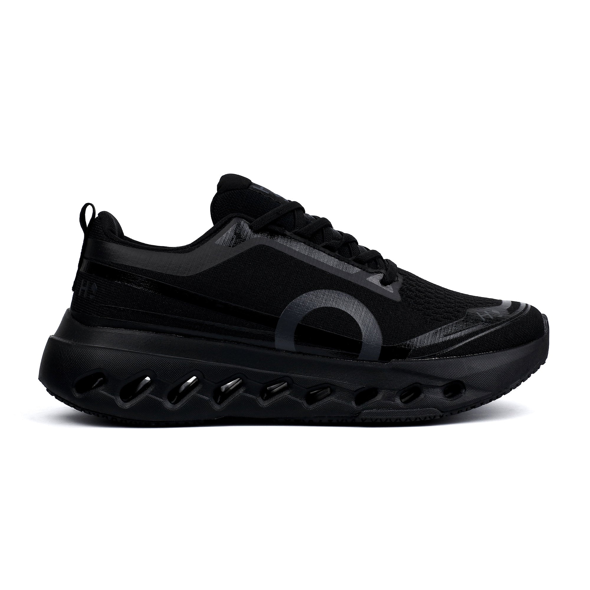 BLACK ULTRA CUSHIONING SHOES