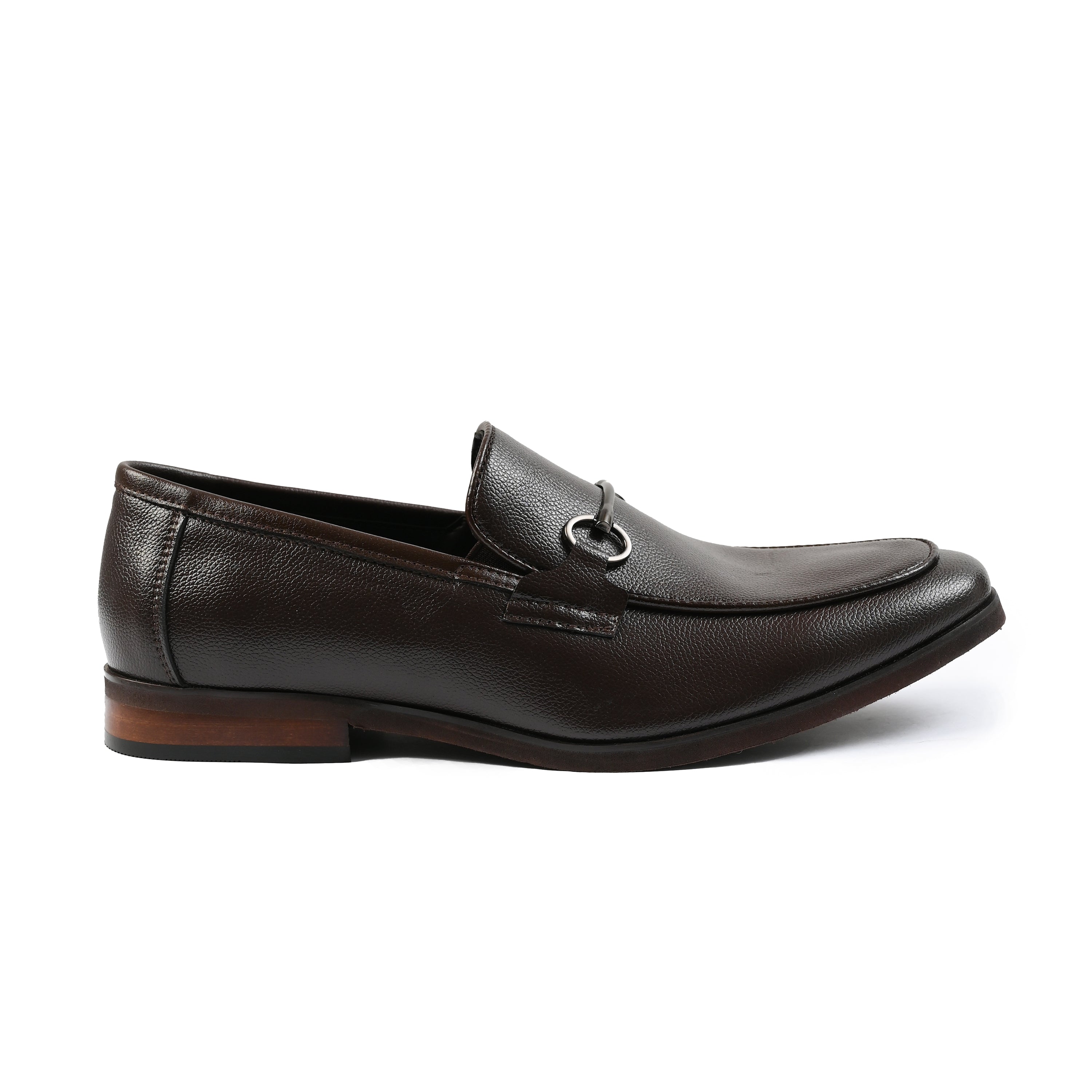 BROWN BASIC LEATHER DRESS SHOES