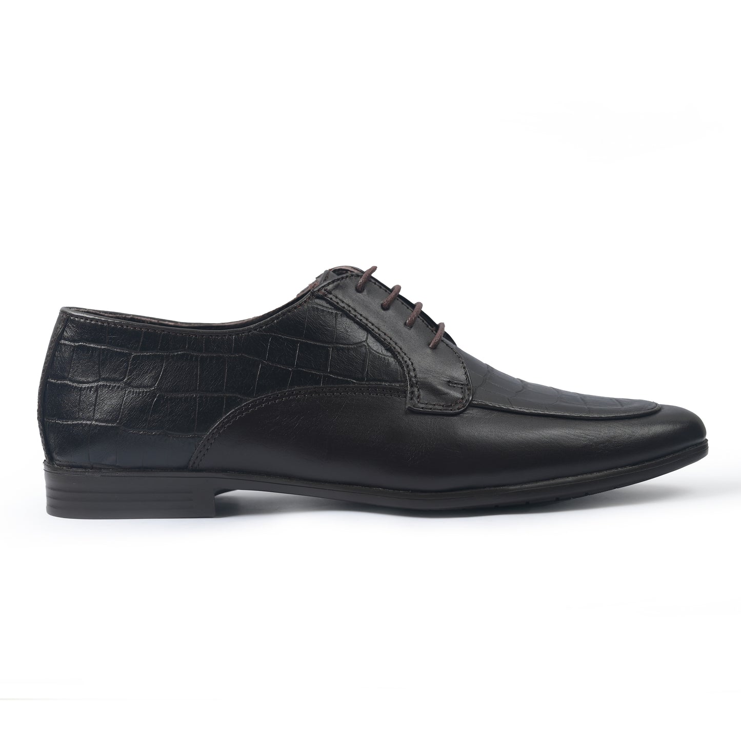 SPLIT LEATHER LACE UP SHOES