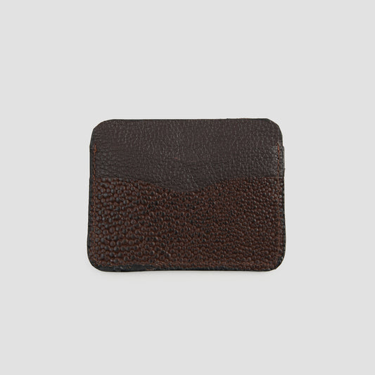 CLASSIC TEXTURED LEATHER CARD HOLDER