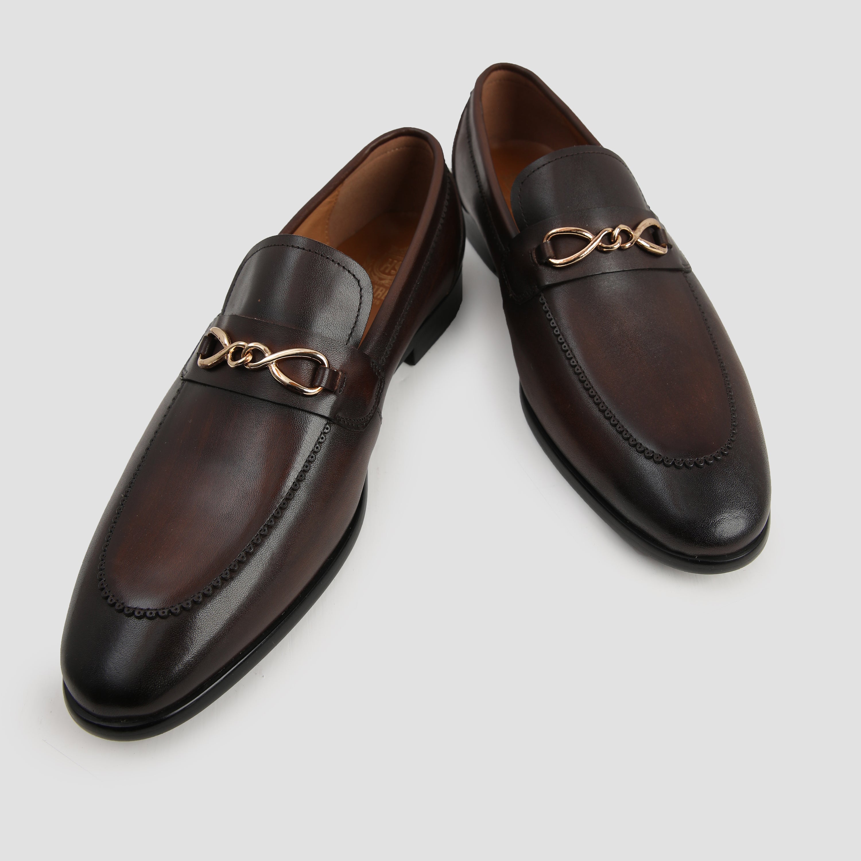 TWO TONE LEATHER FORMAL SHOES