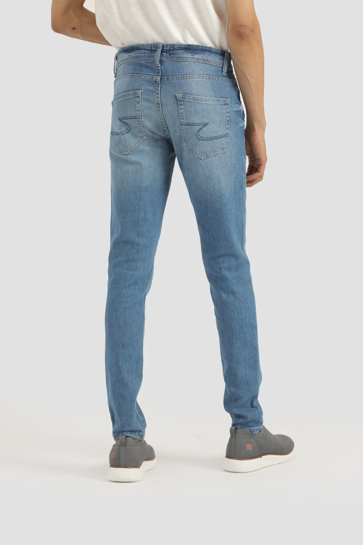 SKY BLUE SLIM FIT DENIM