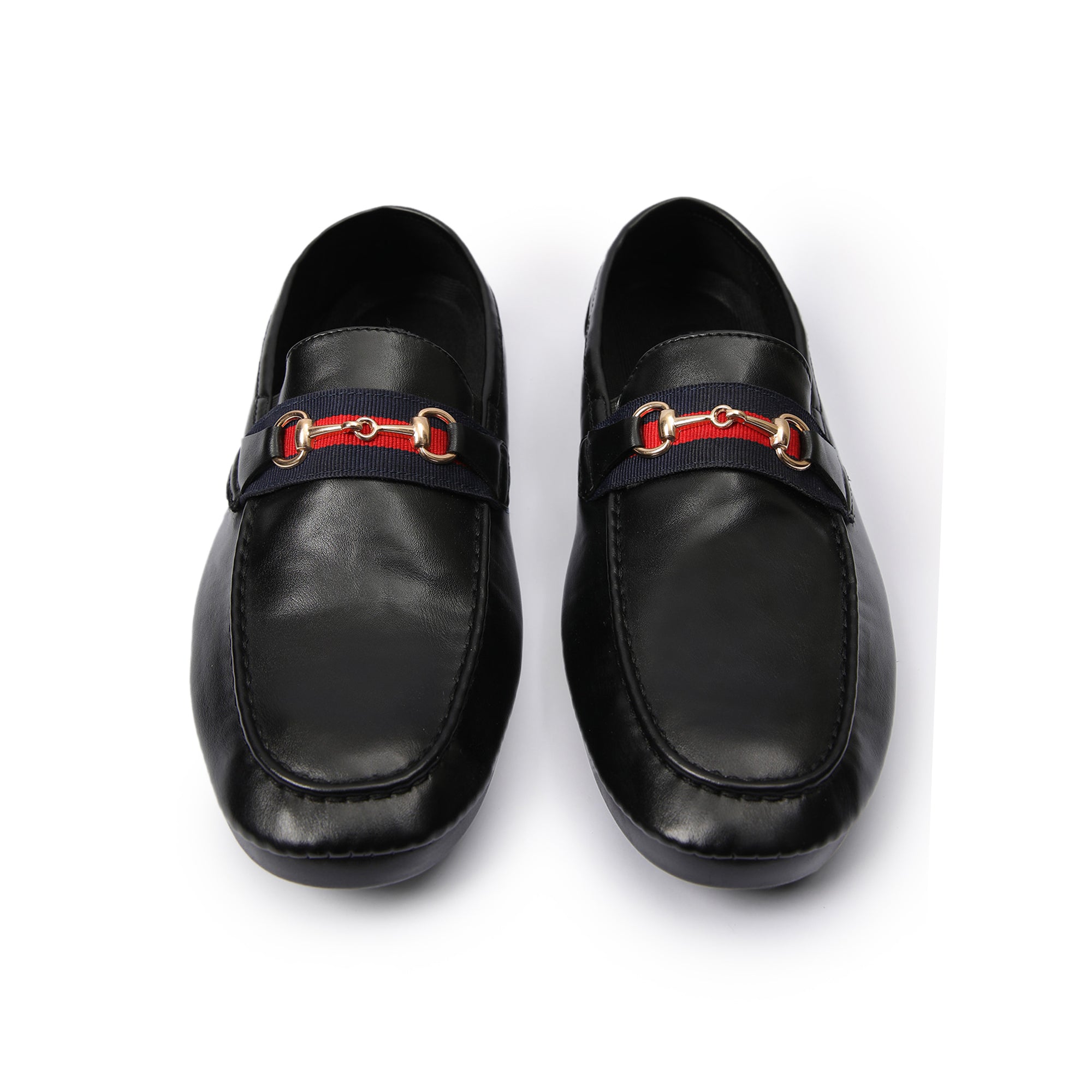 BLACK SOFT LEATHER MOCASSIN