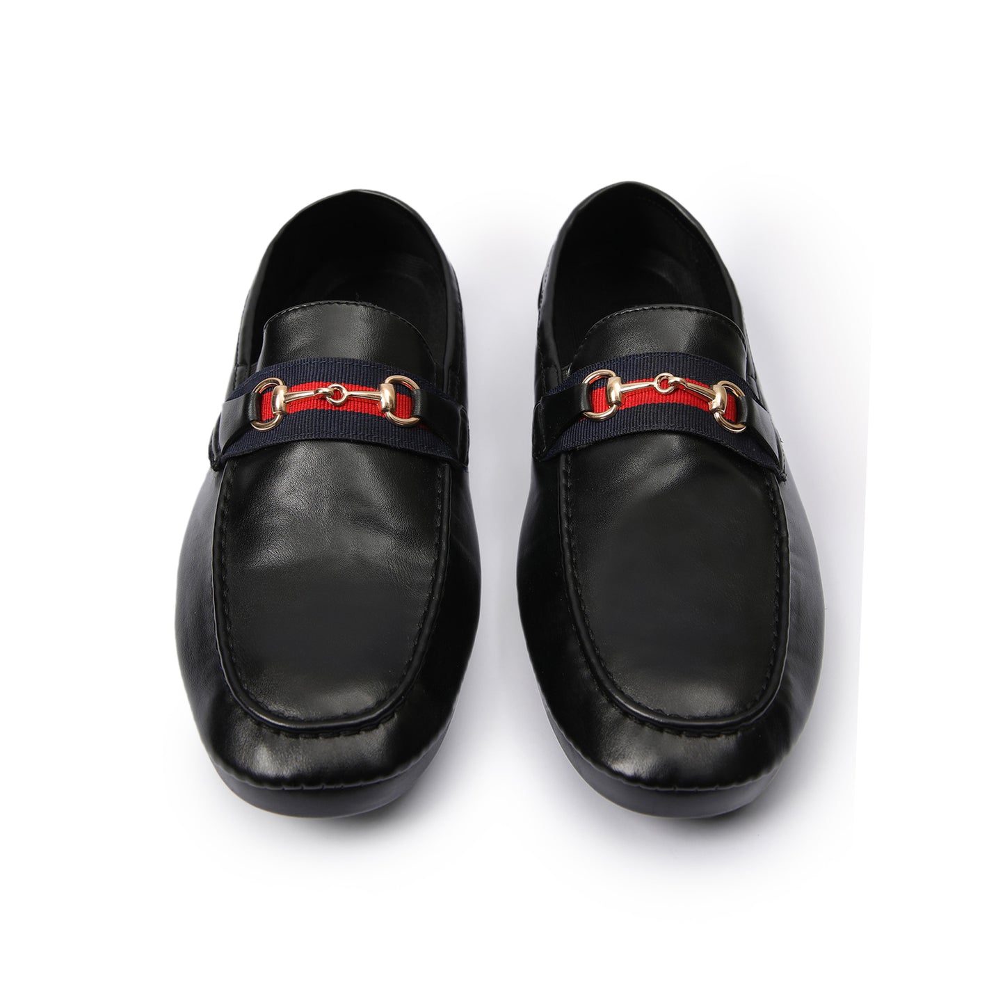 BLACK SOFT LEATHER MOCASSIN