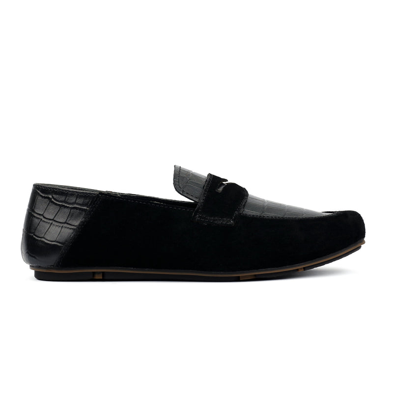 MULTI LEATHER SOFT MOCCASIN