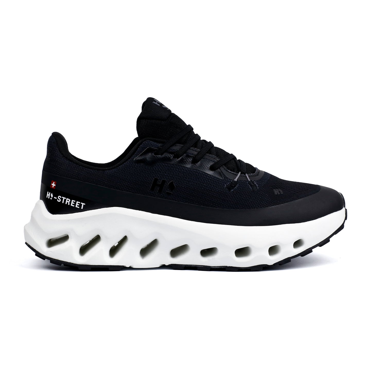 BLACK ULTRA CUSHIONING SHOES