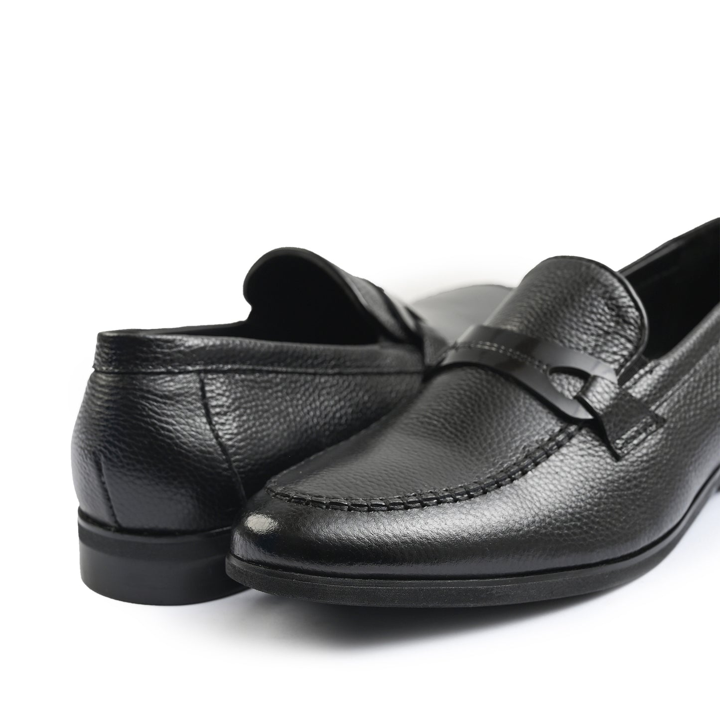 BLACK MILT FORMAL SHOES
