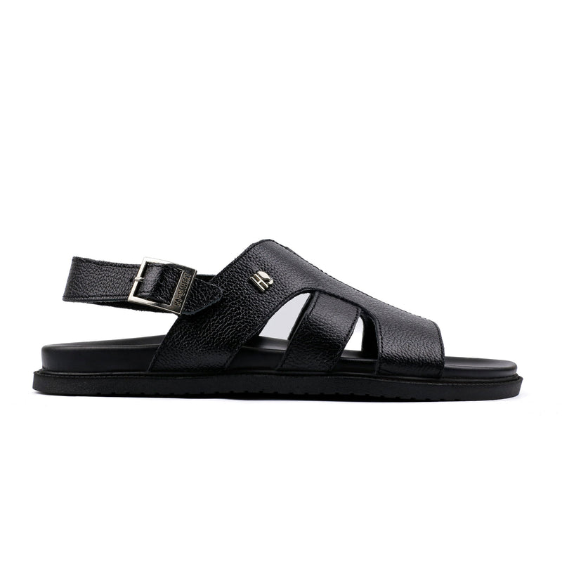 MILLED LEATHER SOFT SANDAL