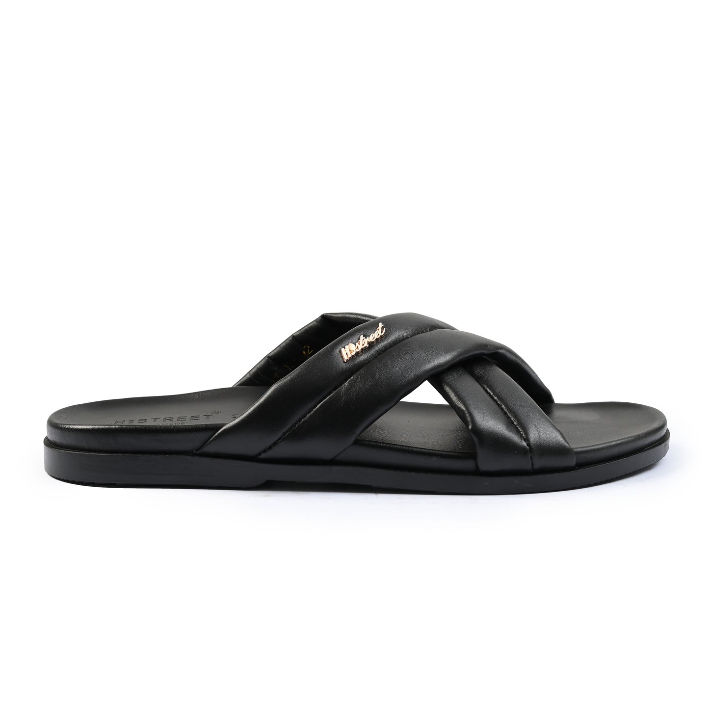 CROSS STRIPE COMFORT SLIPPER