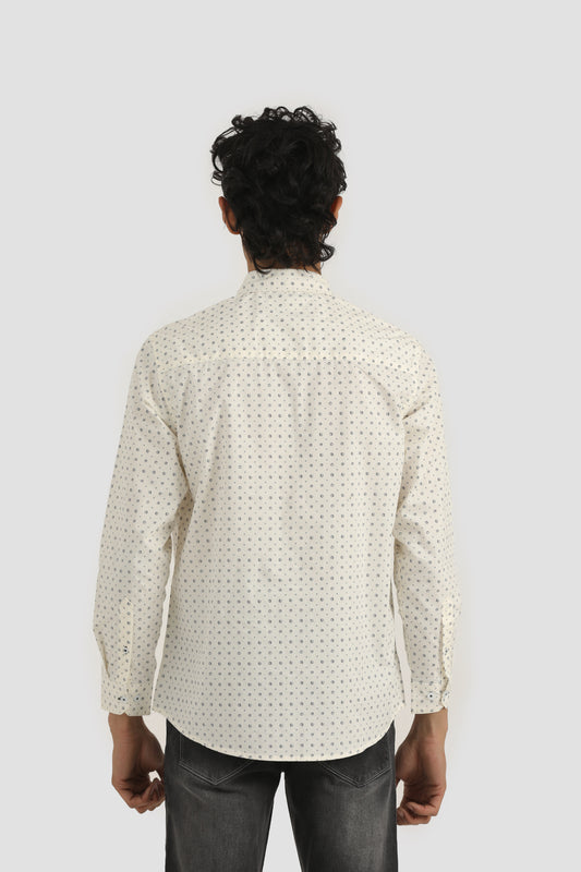 PRINTED COTTON SHIRT