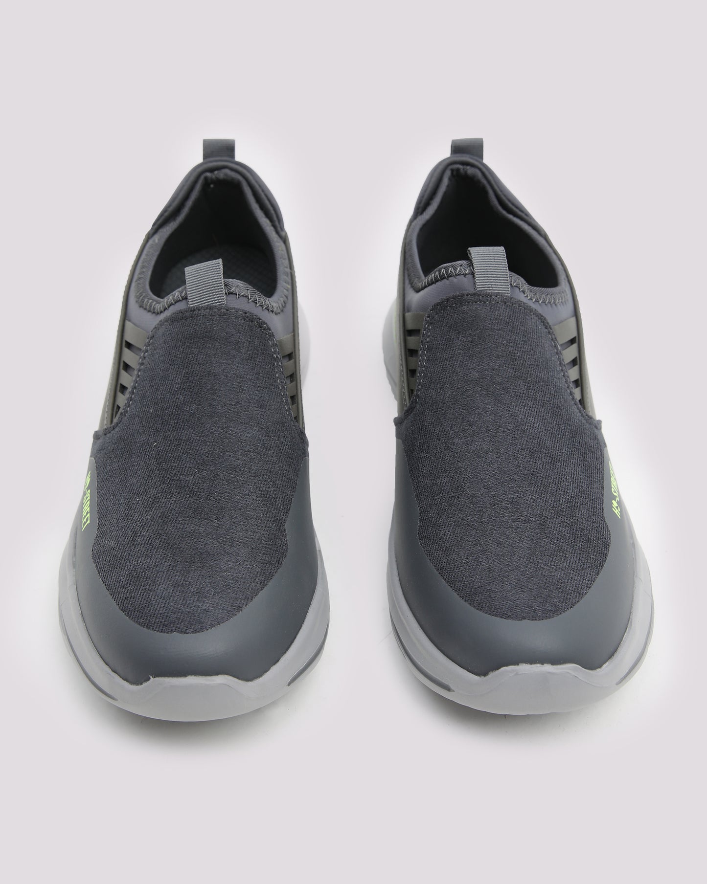 Grey Fabric Trainer