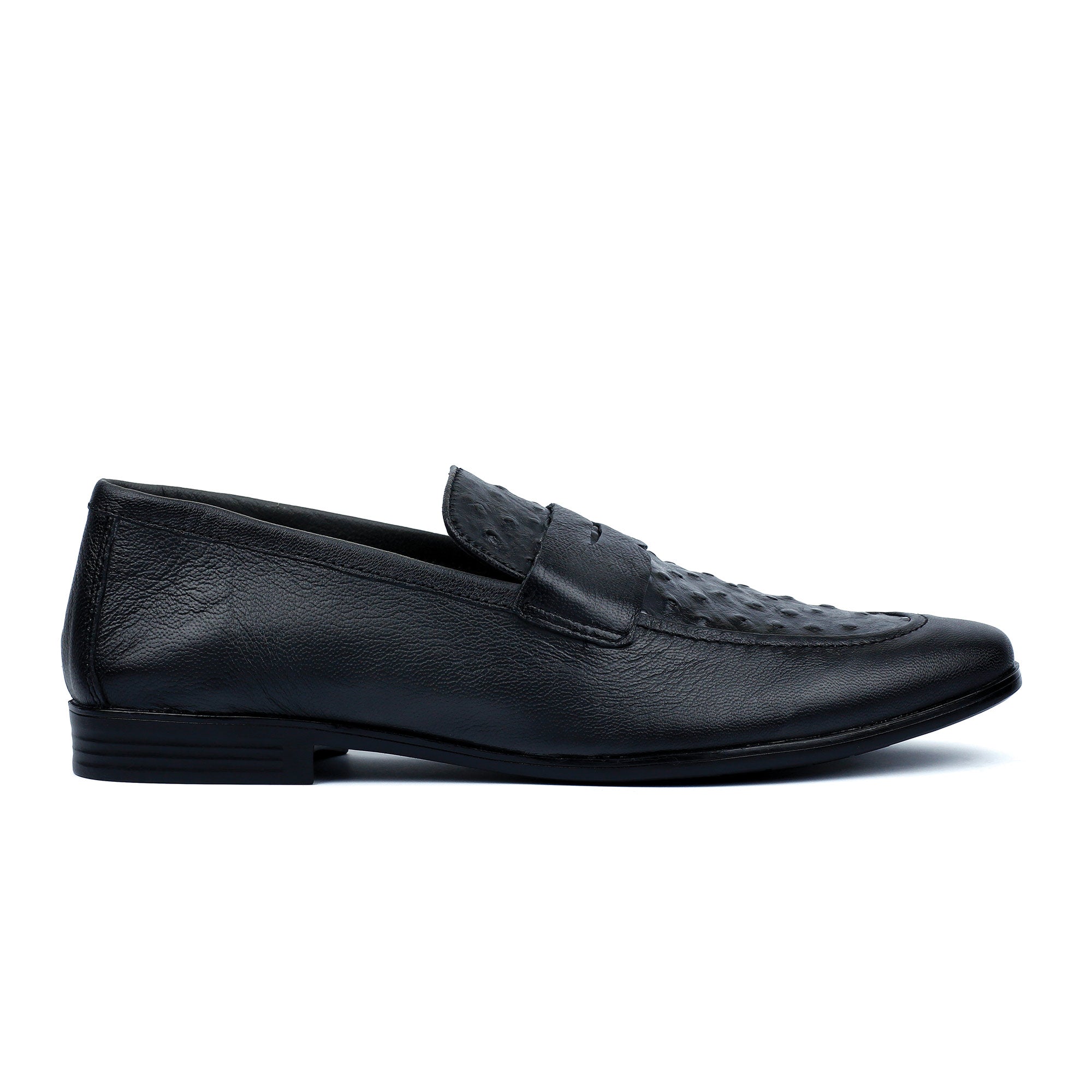 TWO TONE TEXTURED LEATHER SHOES