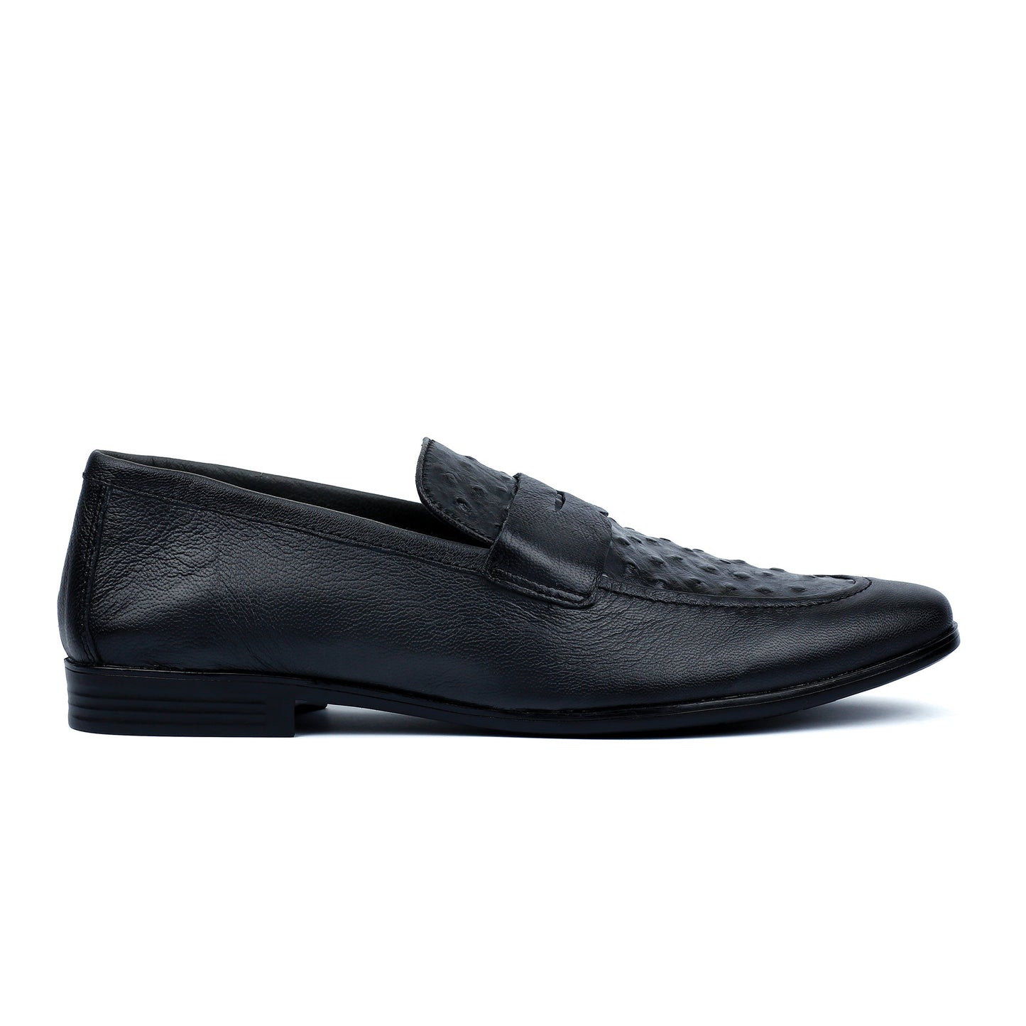 TWO TONE TEXTURED LEATHER SHOES