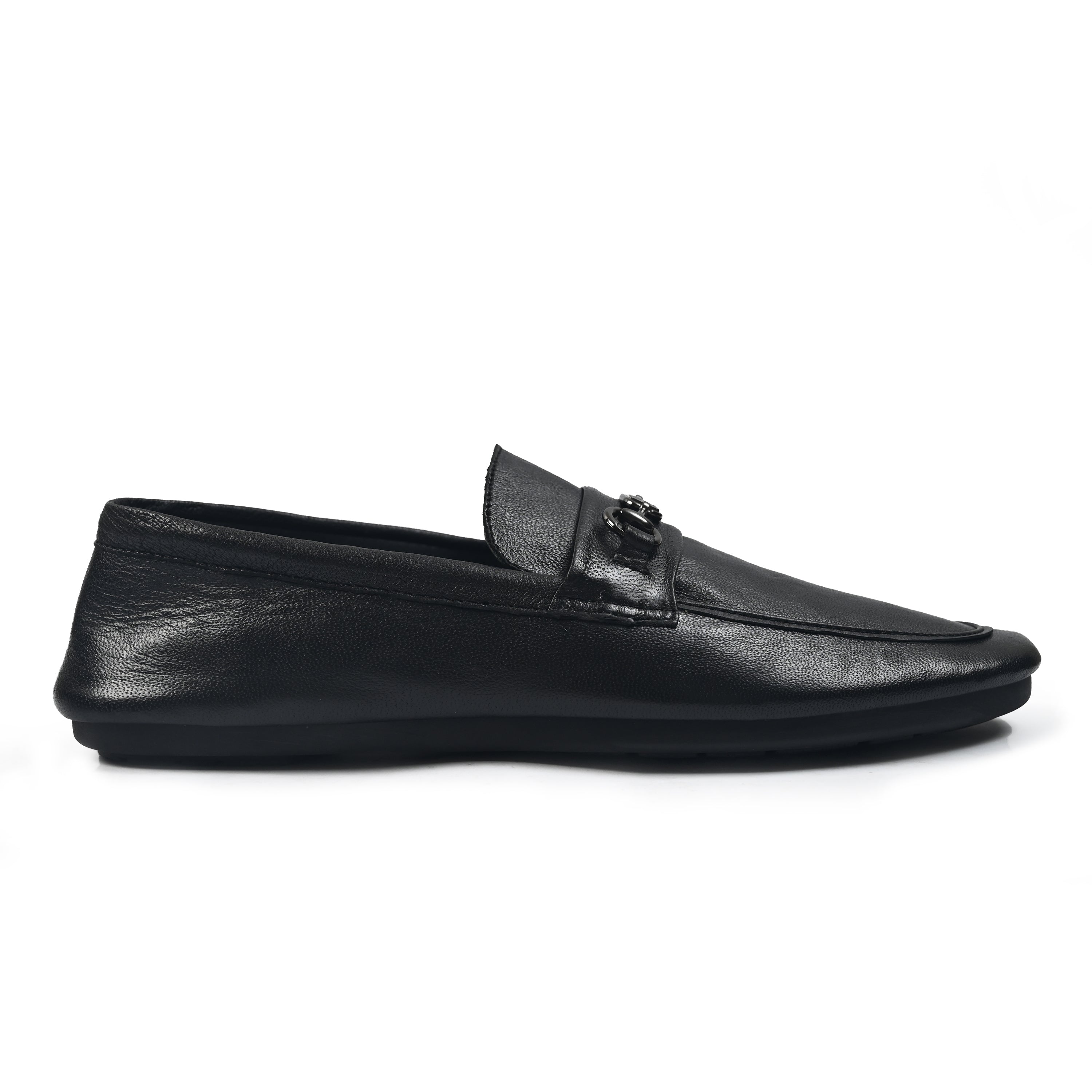 BLACK SHEEP LEATHER LOAFERS