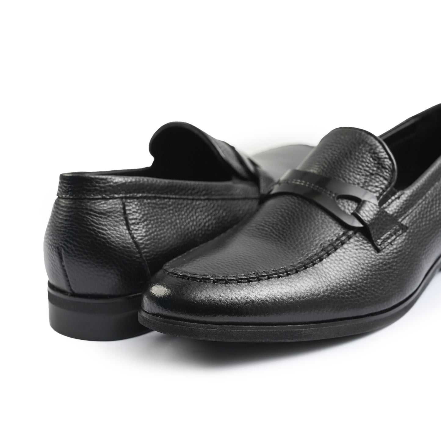 BLACK MILT FORMAL SHOES