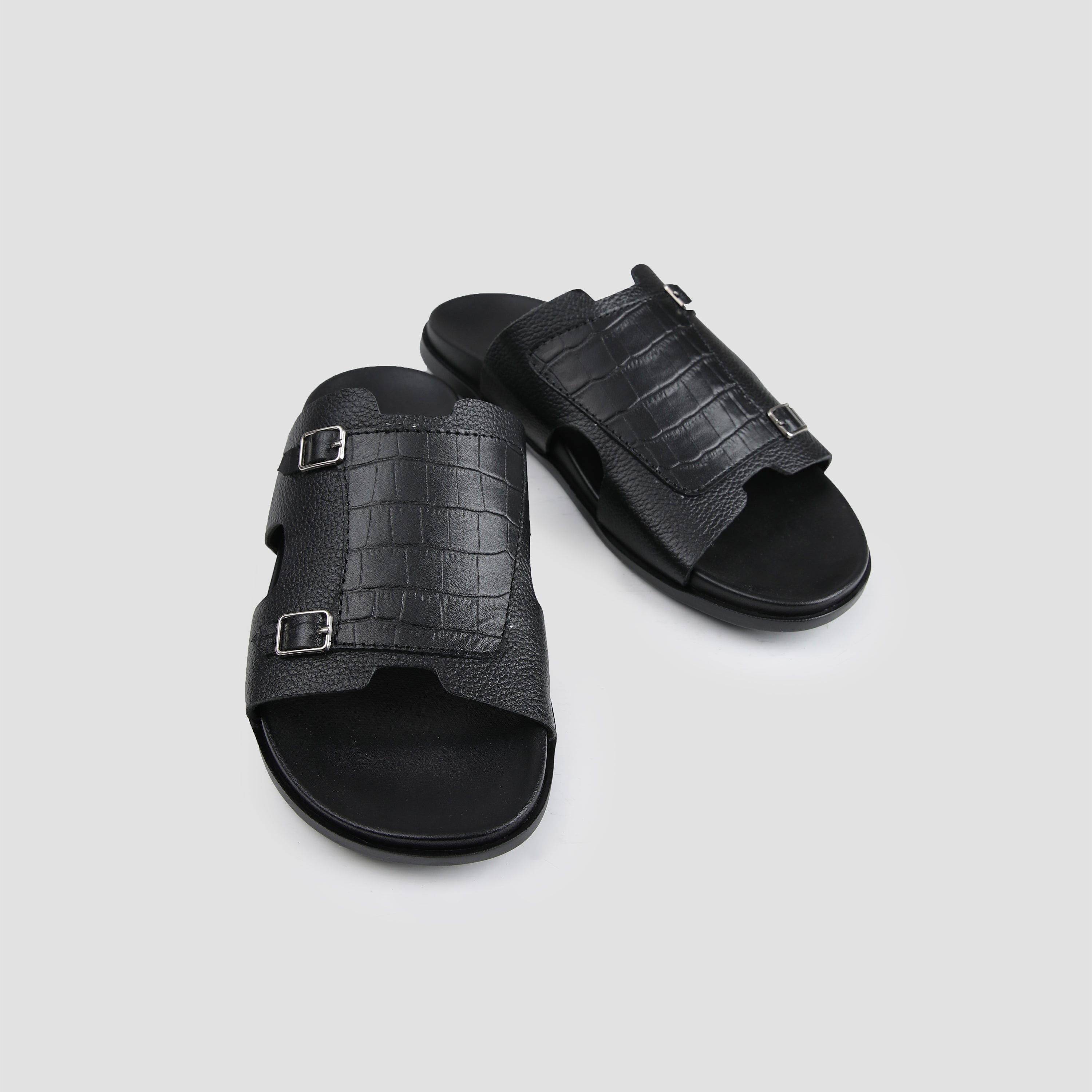 DOUBLE BUCKLE COMFORT SLIPPER