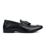 CONTRAST TASSEL LEATHER SHOES