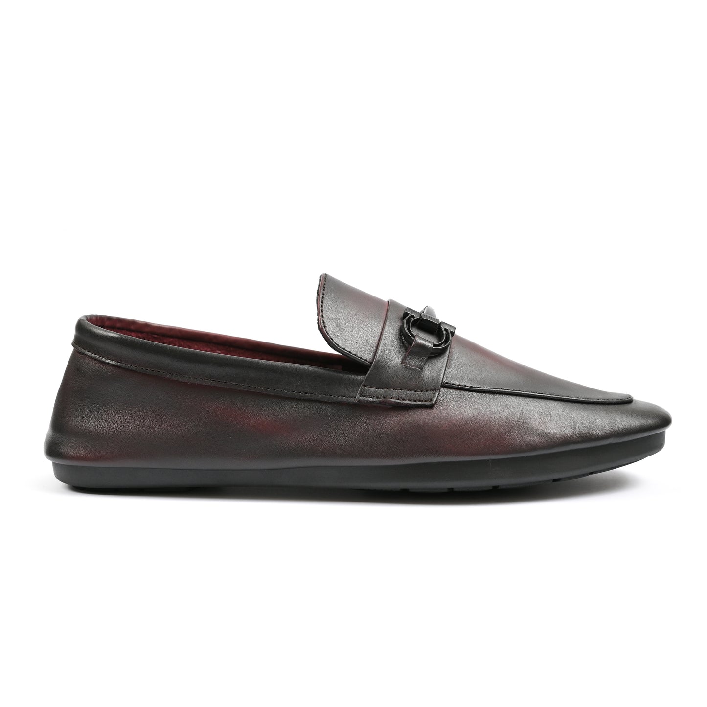 MAROON SOFT LEATHER SHOES