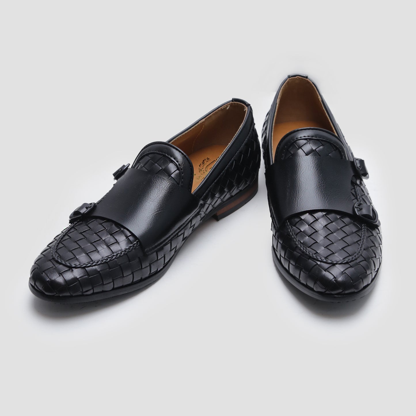 DOUBLE MONK BRAIDED SHOES