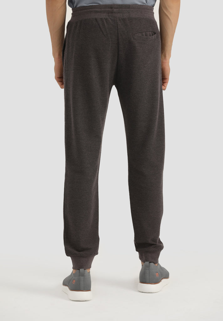 CHARCOAL KNIT TROUSER