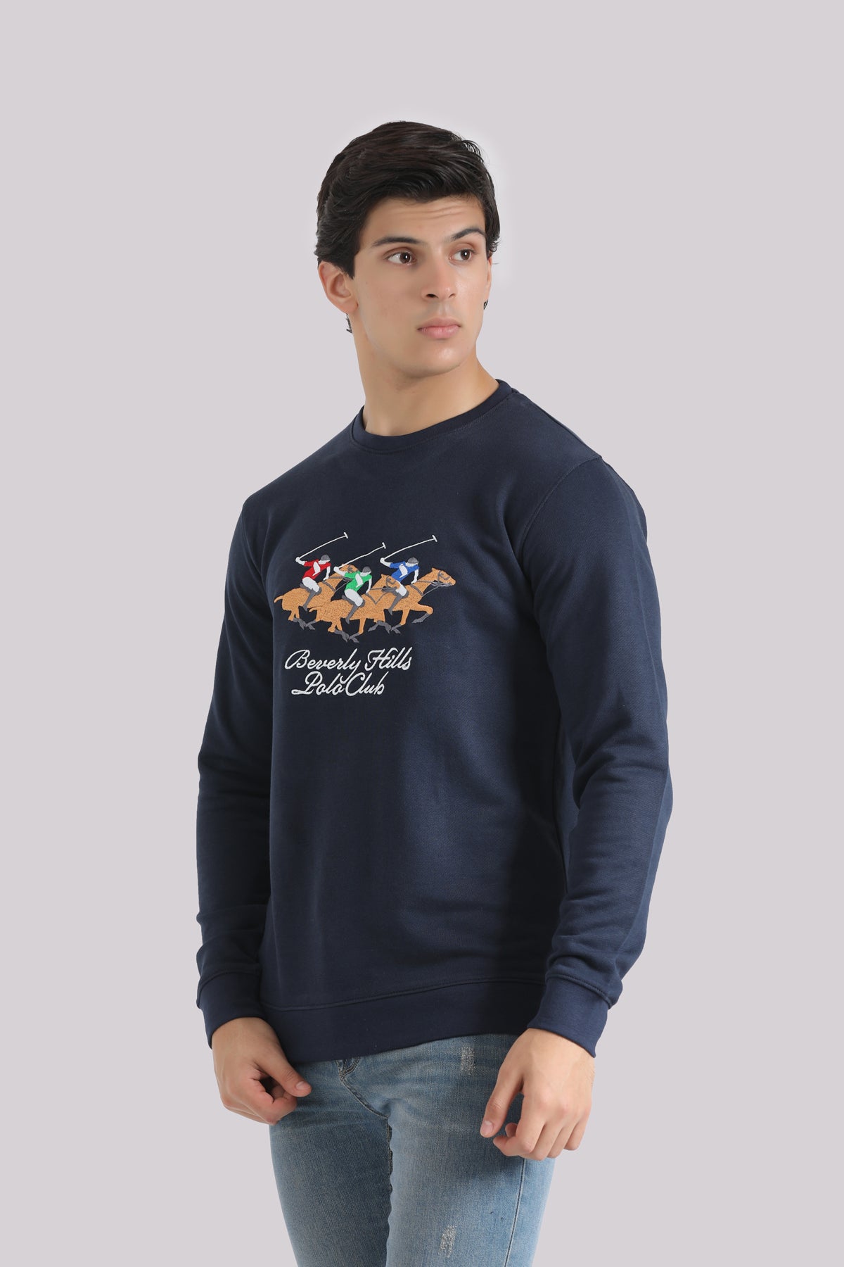 MULTI EMBROIDED SWEAT SHIRT