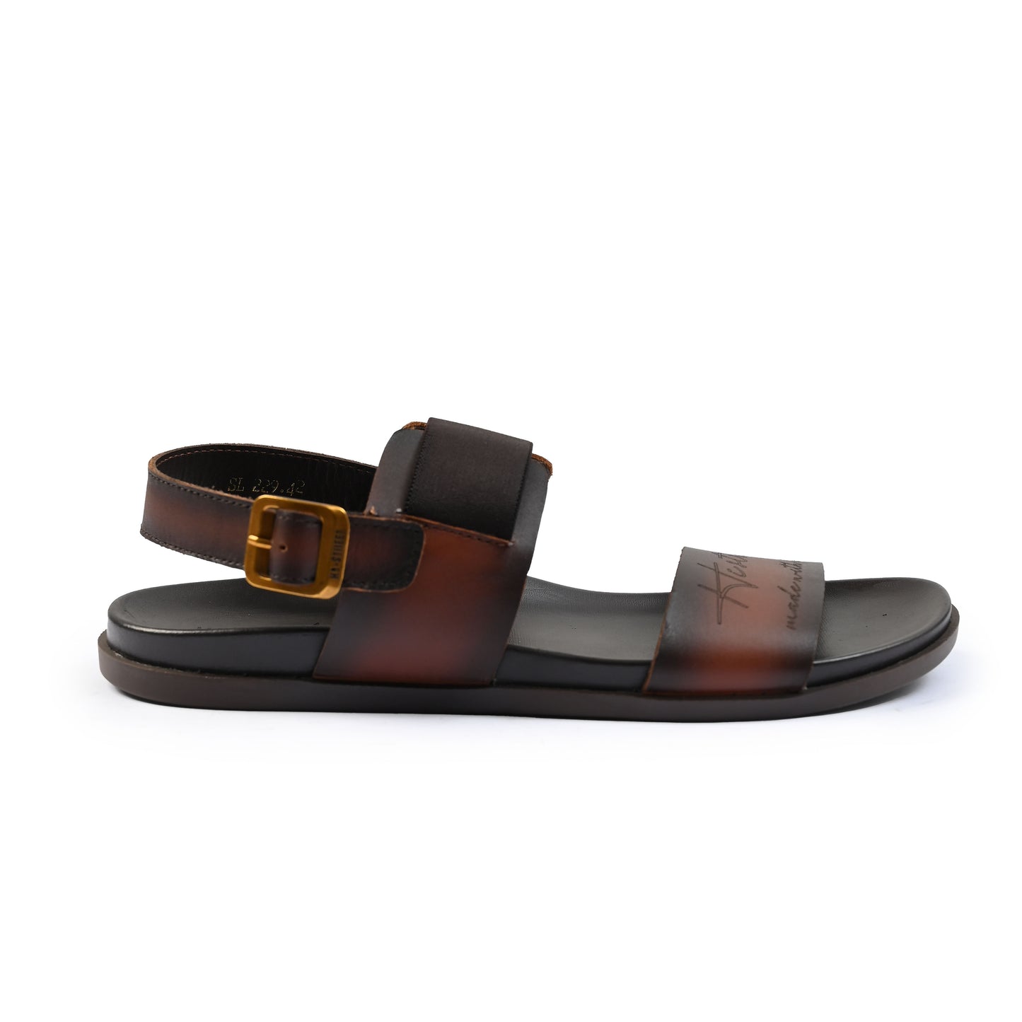 HISTREET TEXT COMFORT SANDAL