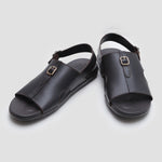 black leather shoes for men