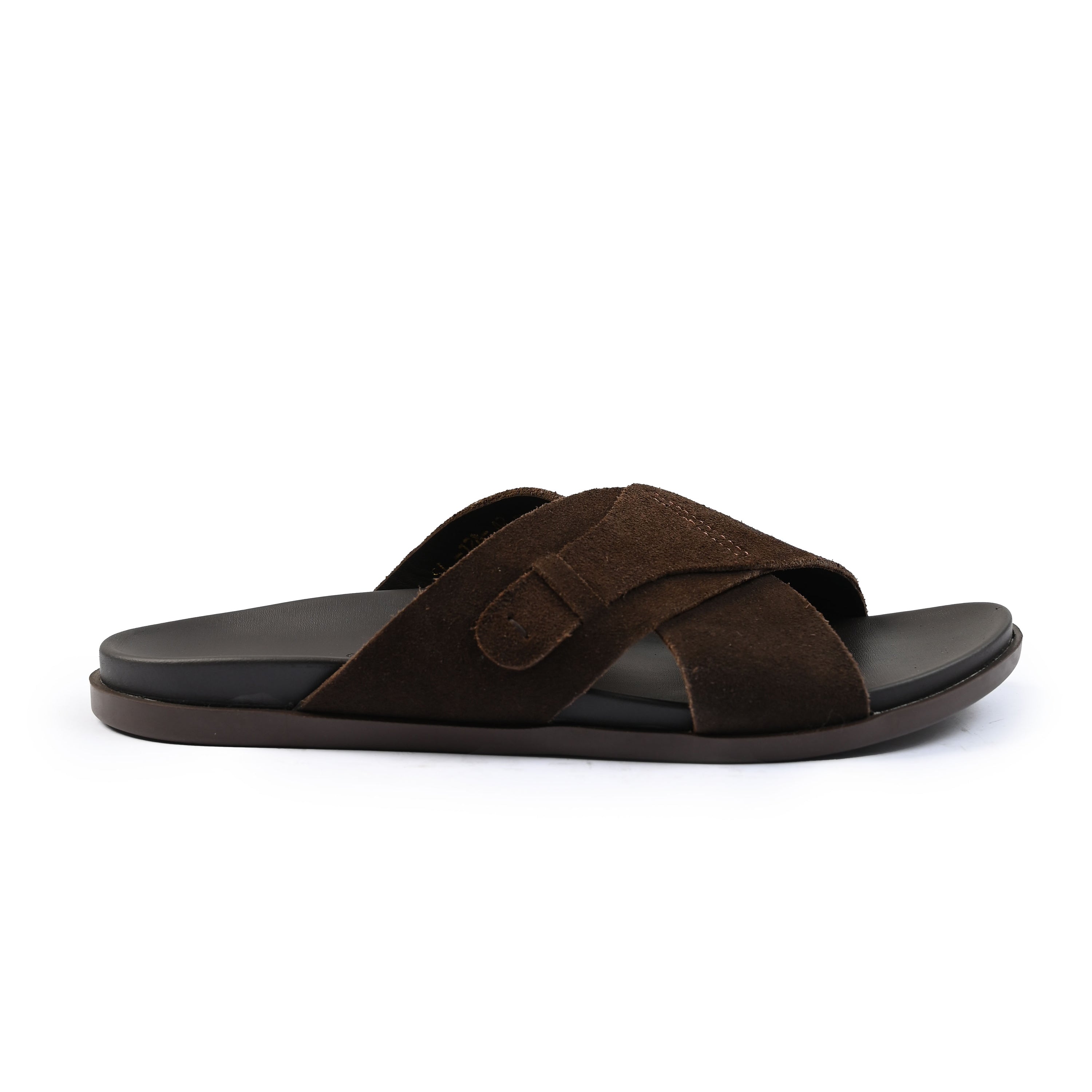 BROWN SUEDE EVA SLIPPER