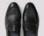 Black Embossed Leather Shoes