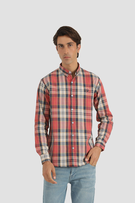 MULTI COLOUR CHECKED SHIRT