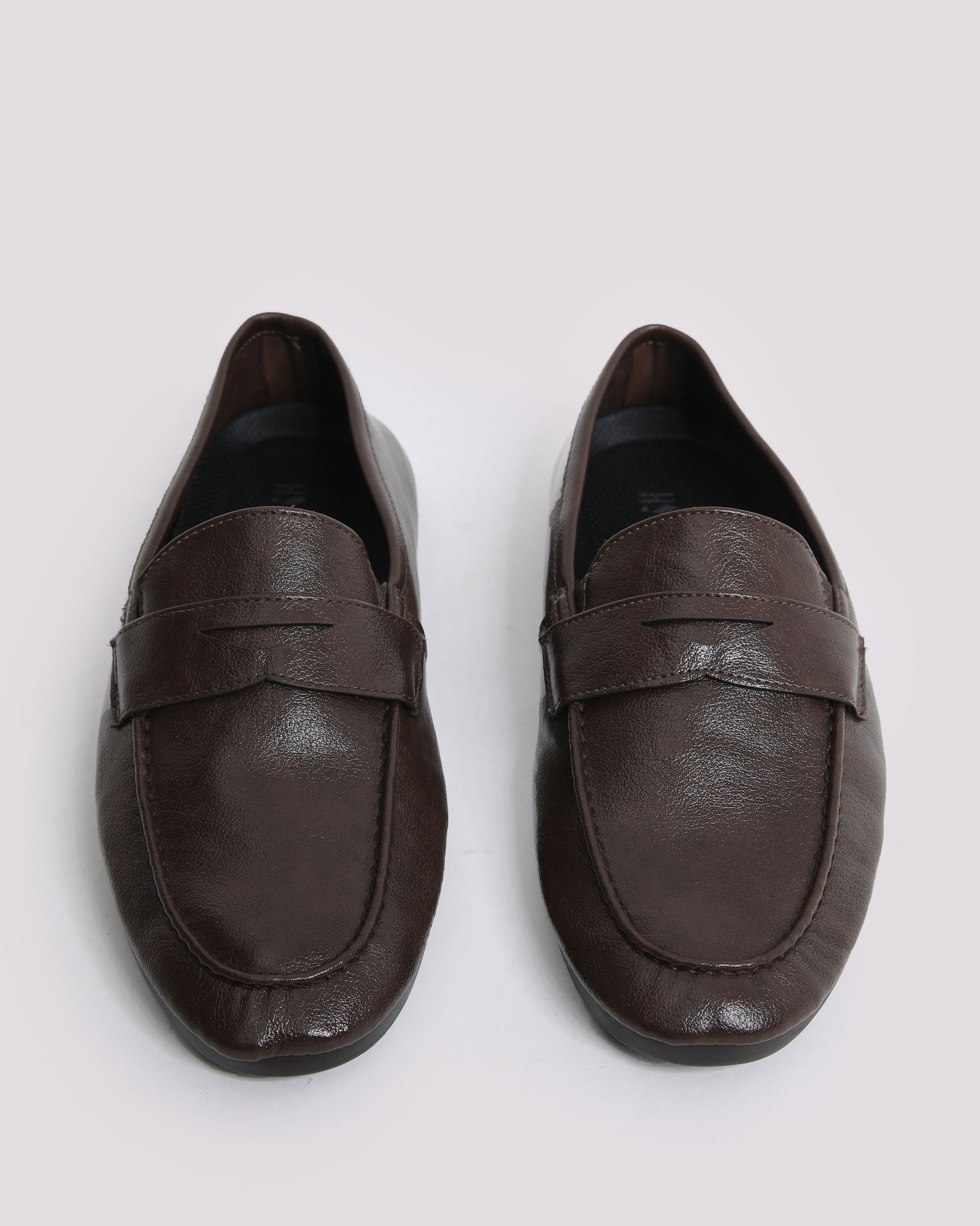 BROWN SOFT LEATHER LOAFER