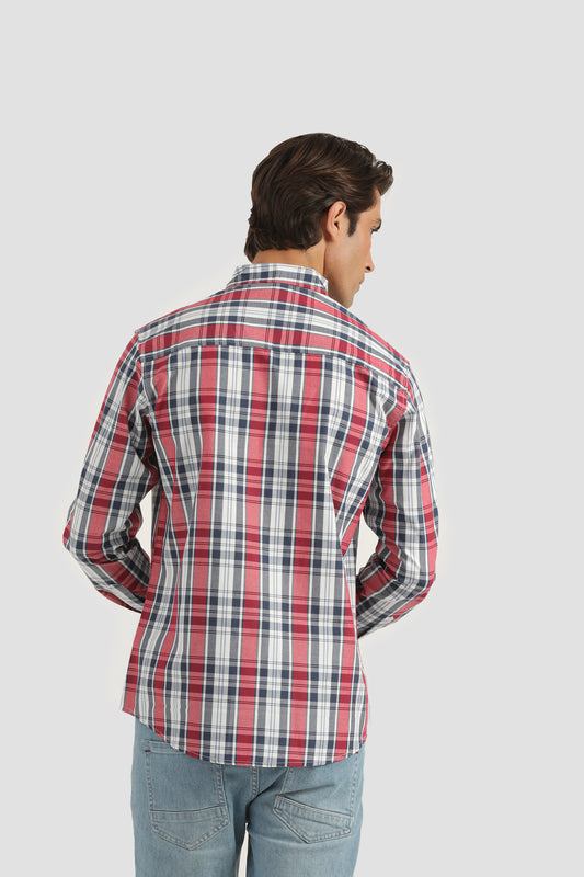 MULTI COLOR CHECKED SHIRT