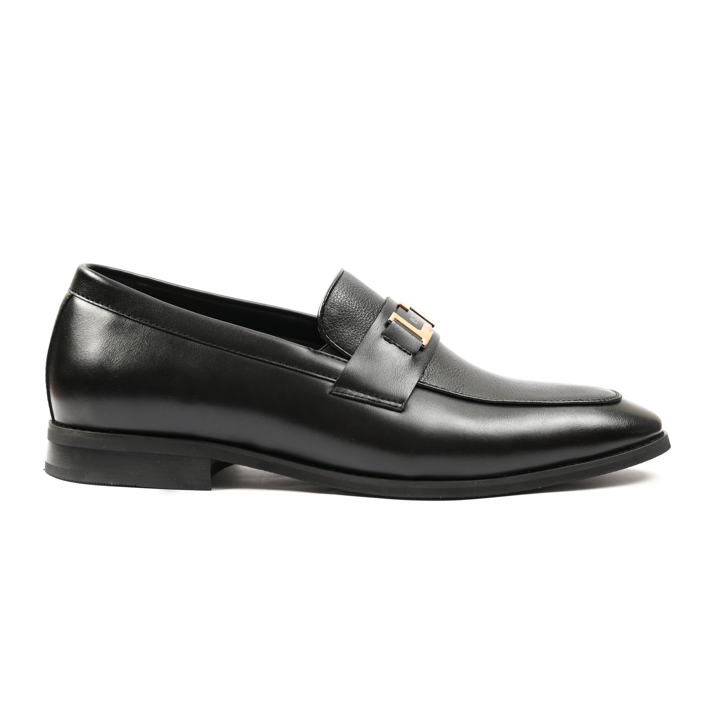 BLACK BIT LOAFER SHOES