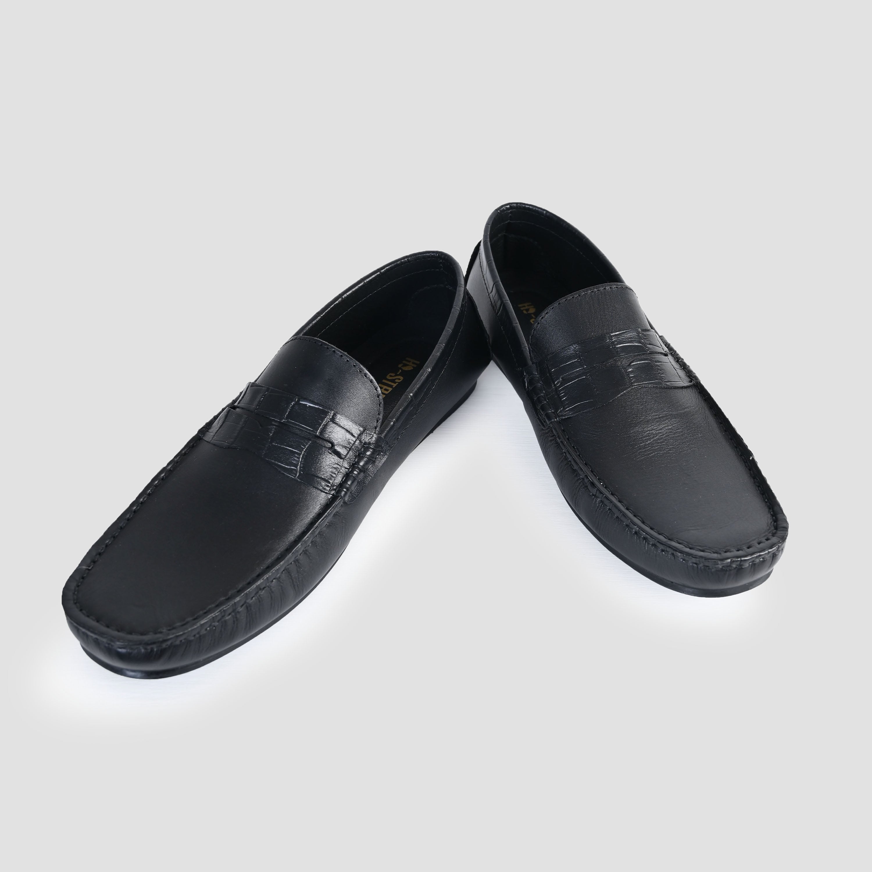 BLACK SOFT LEATHER COMFORT LOAFER