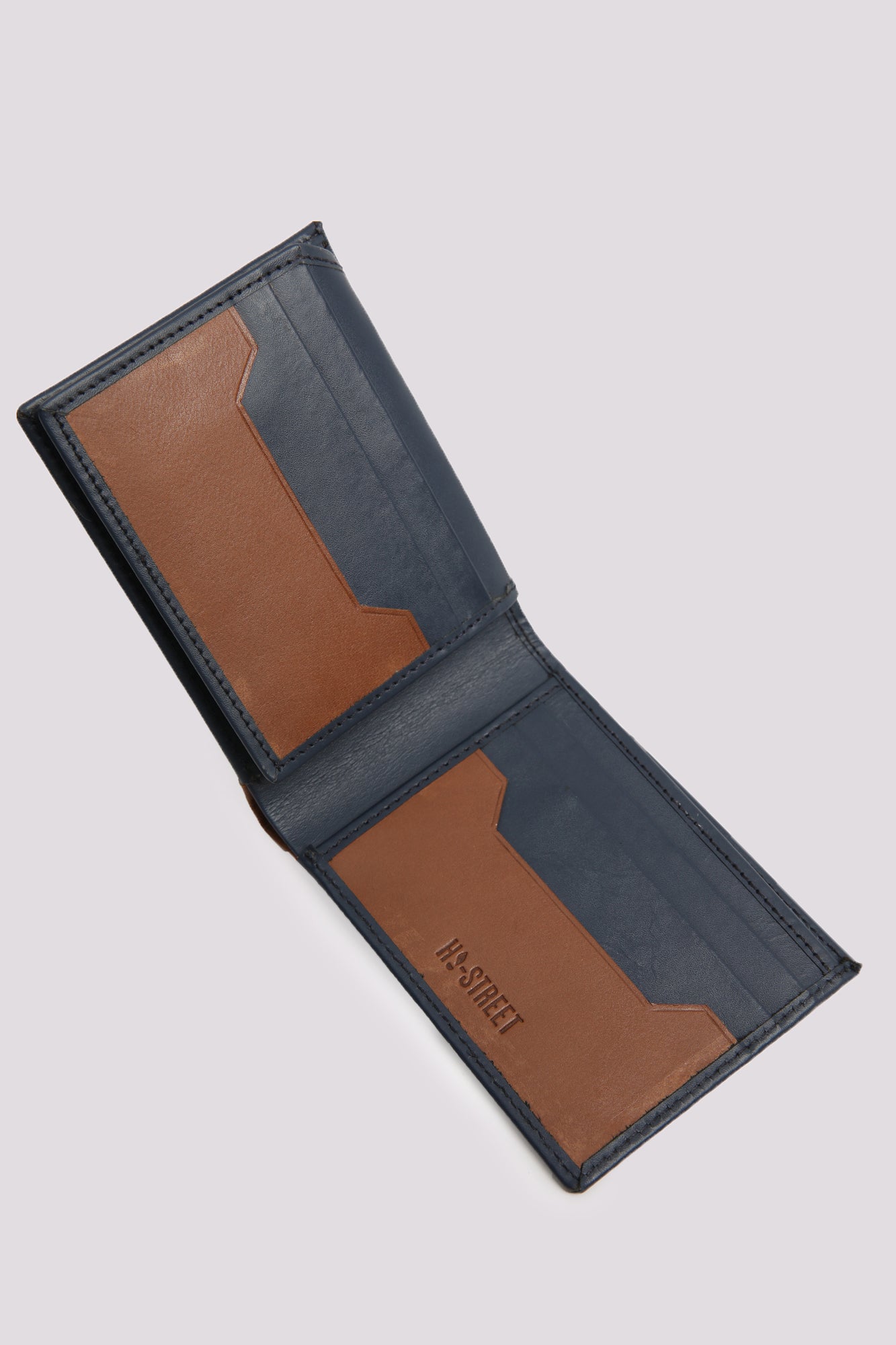 Contrast Leather Wallet