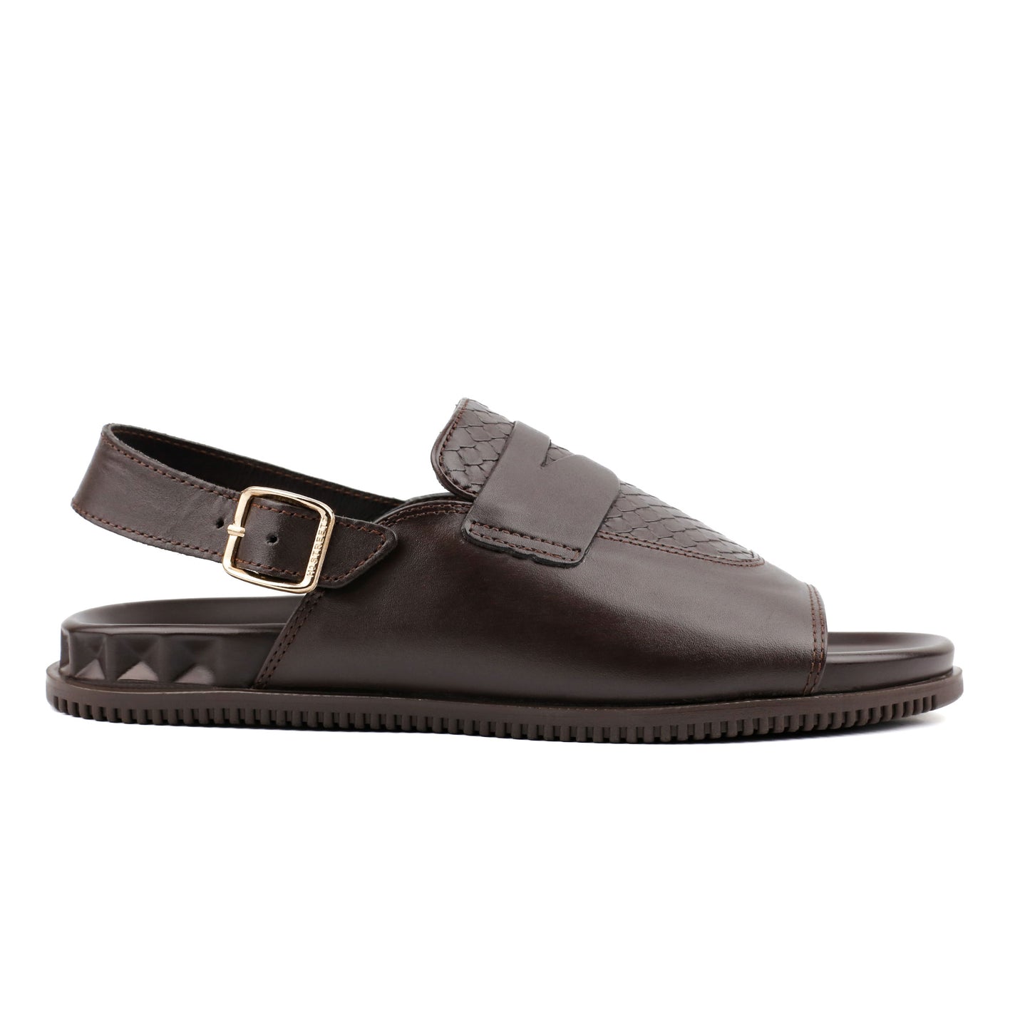 SPLIT LEATHER EVA SANDAL