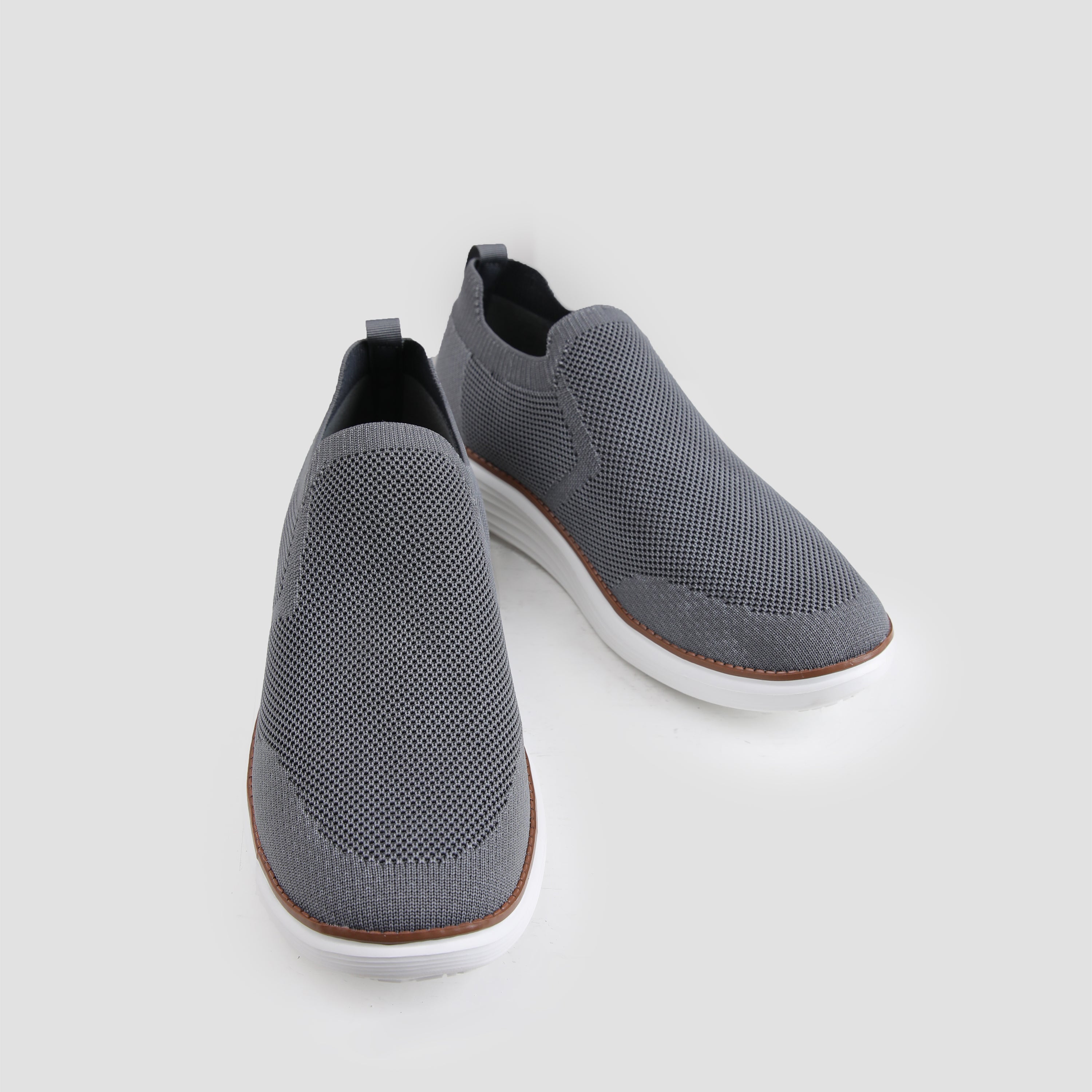 FADED DYE KNIT FABRIC SHOES