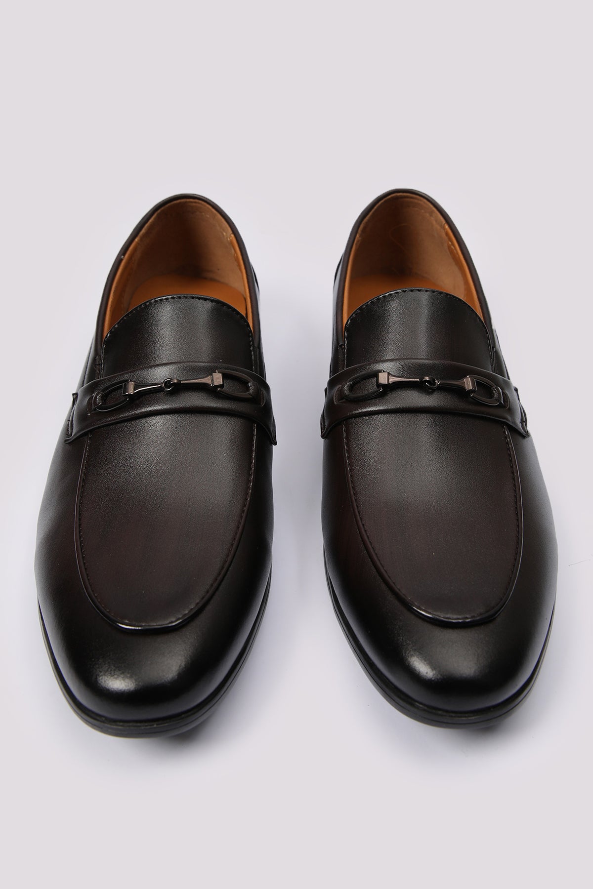 COFFEE SOFT LEATHER SHOES