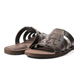 leather slippers