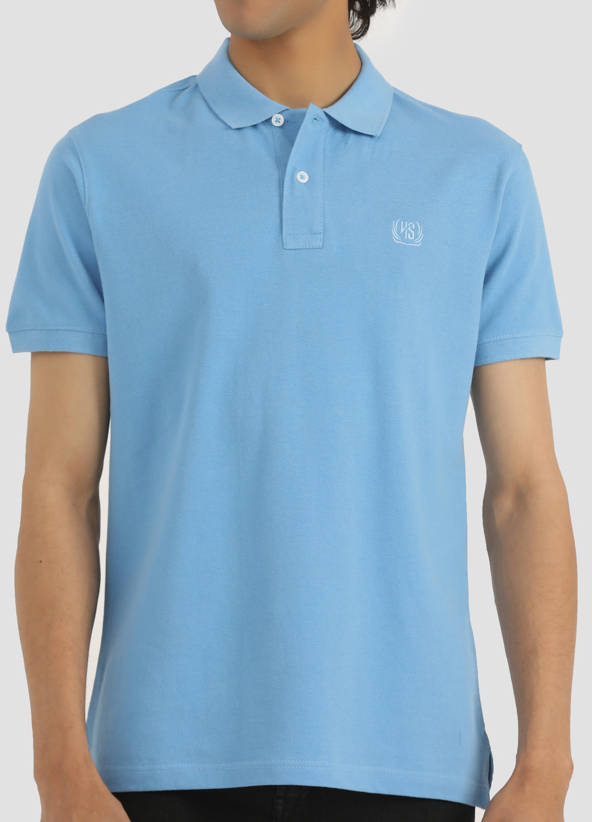 SKY PIQUE POLO SHIRT