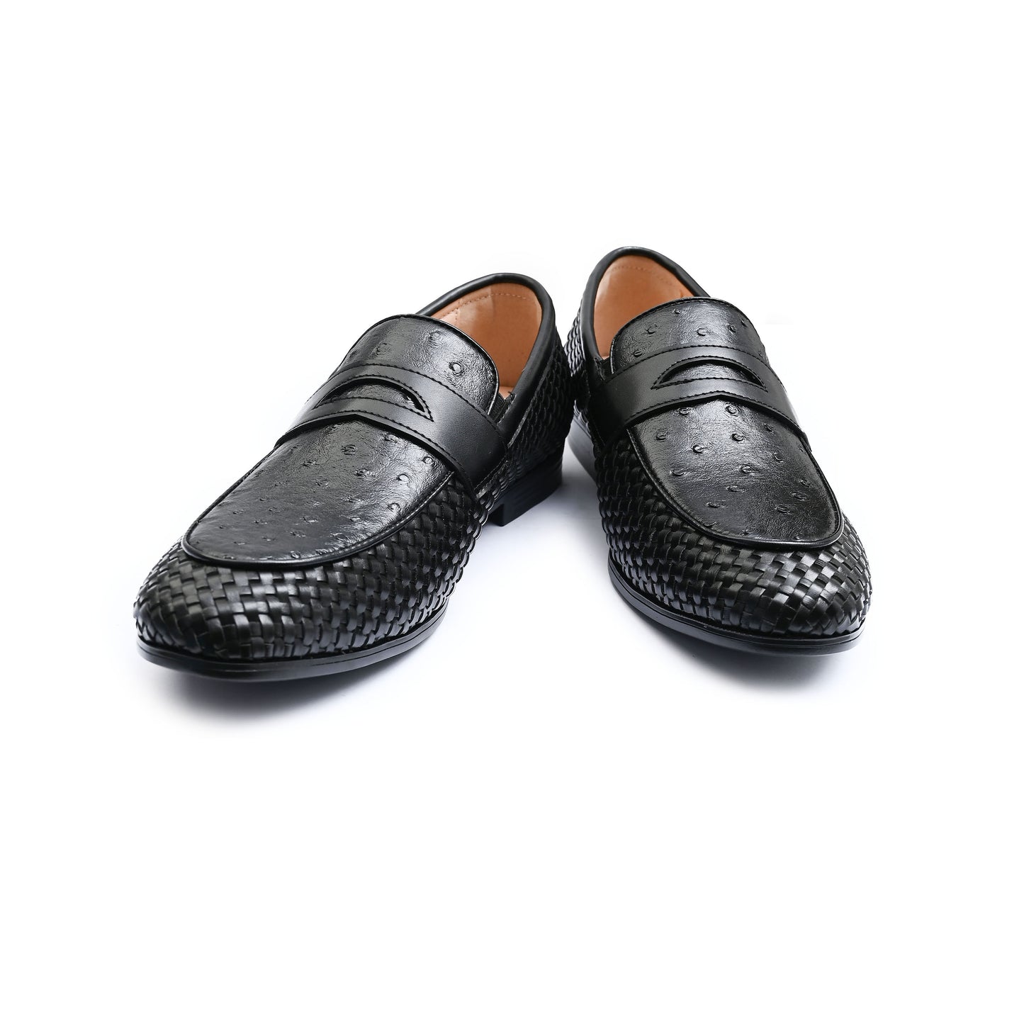 BLACK MULTI PIECE SNAFFLE SHOES