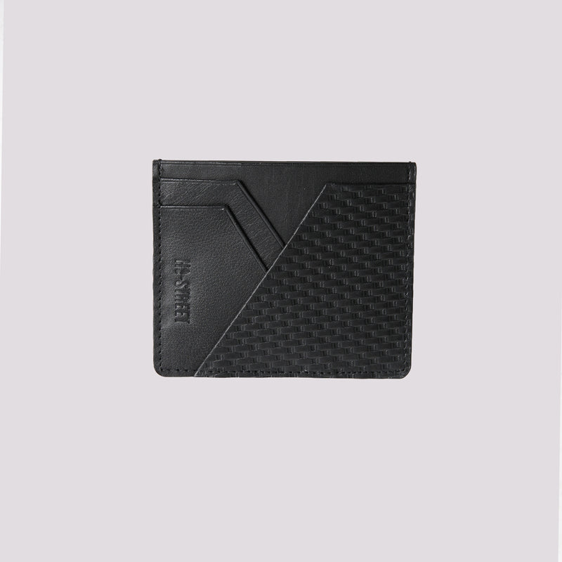 Braided Textured Card Holder