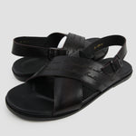 brown sandals