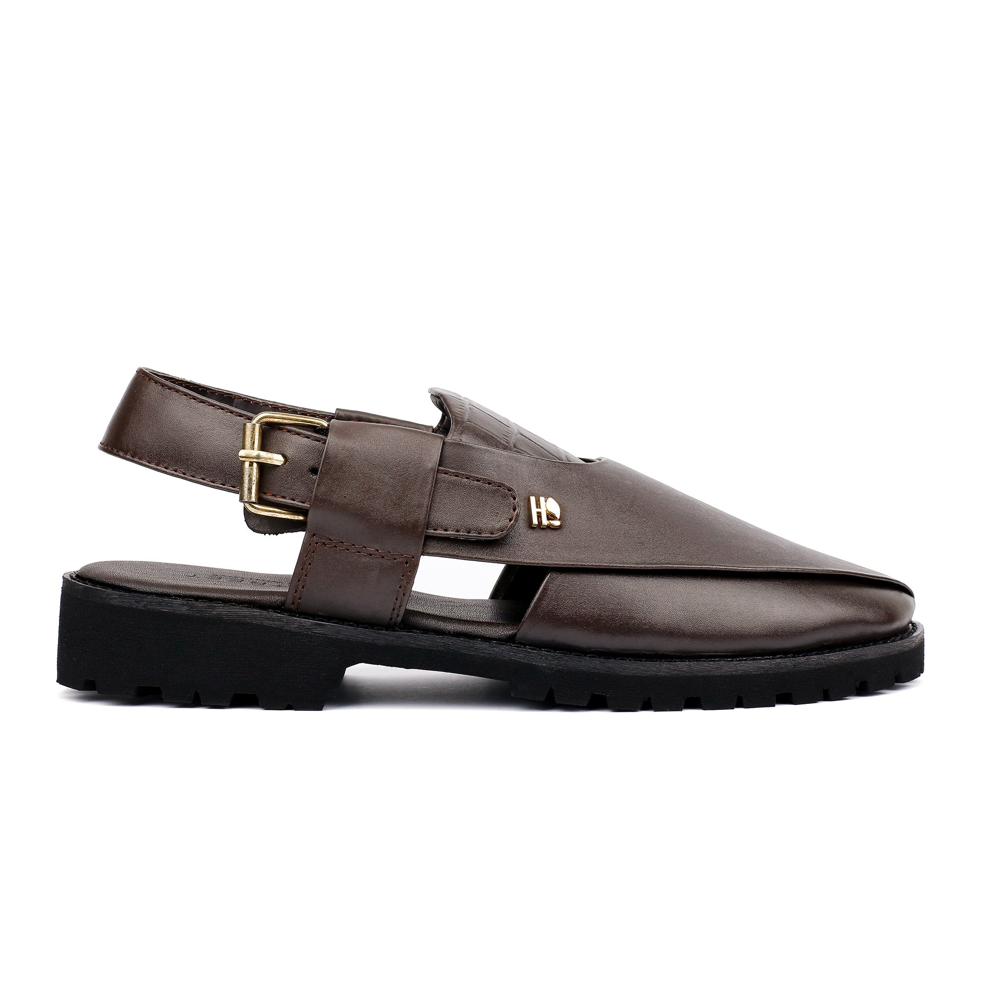 SPLIT LEATHER COMFORT SANDAL