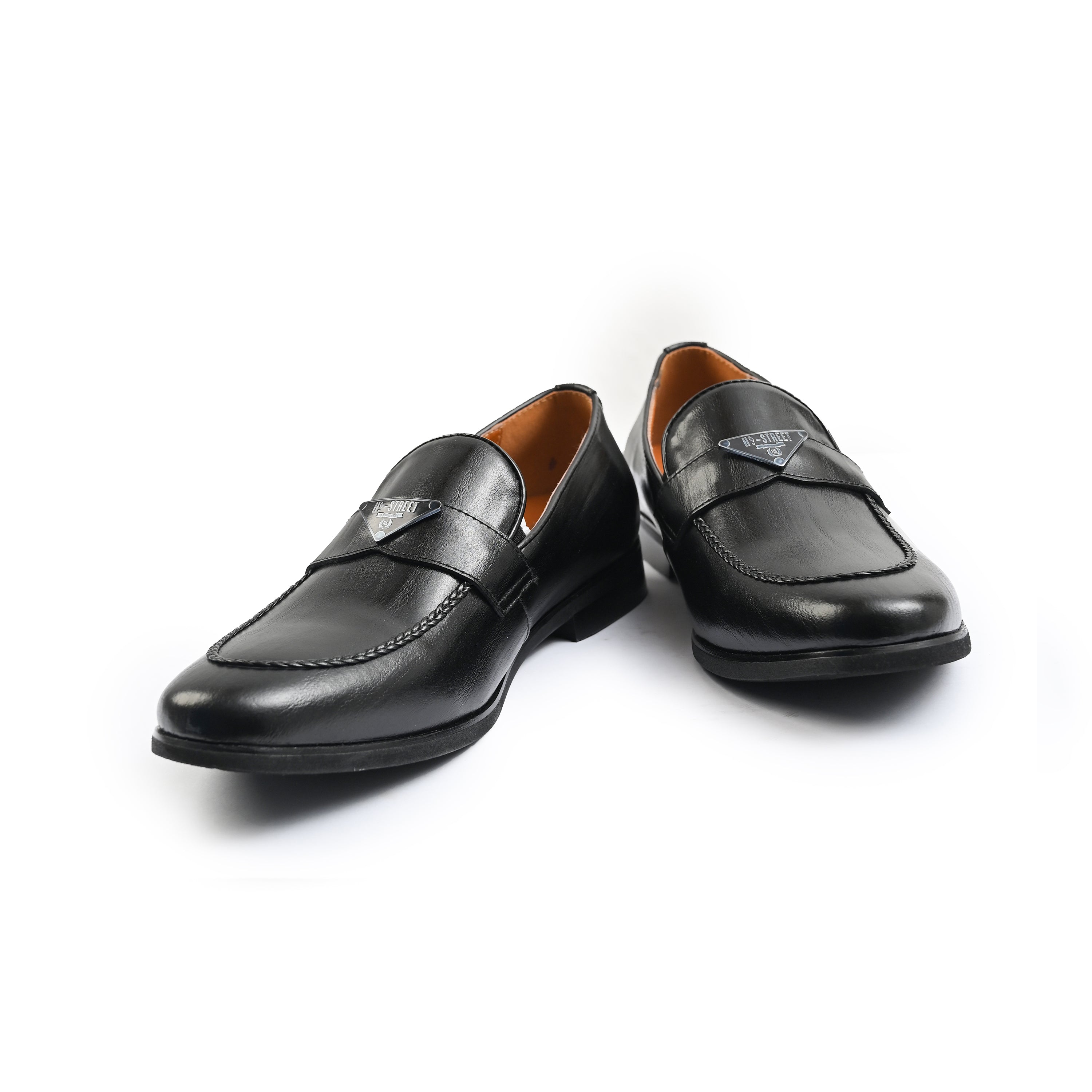 BLACK SNAFFLE TRIM SHOES